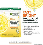 Garnier Vitamin C Instant Brightening Tissue Mask