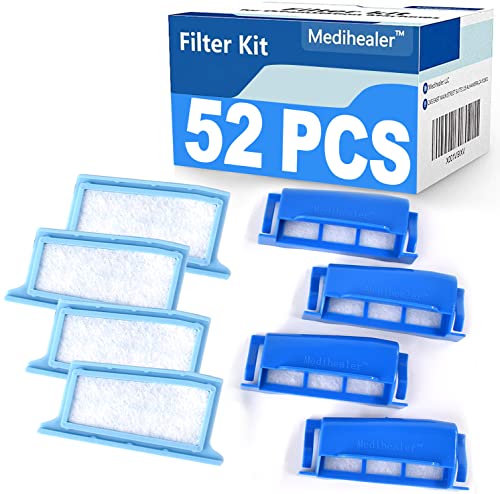 Medihealer 52-Piece CPAP Filter Kit for DreamStation 1 - Pollen, Ultra-Fine & Assembled Filters