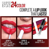 Maybelline Super Stay 24H Liquid Lipstick - Frosted Mauve, Long-Lasting & Moisturizing