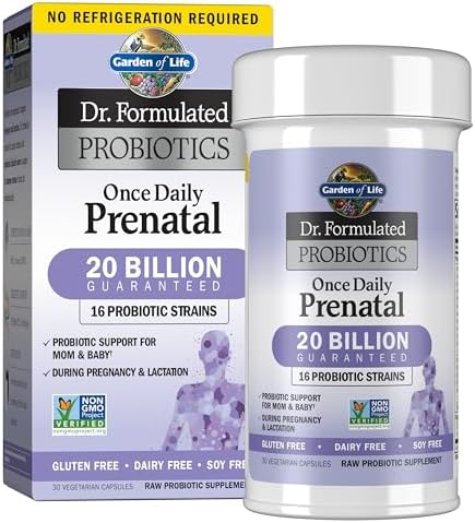 Garden of Life Dr. Formulated Prenatal Probiotics - 30 Veggie Caps