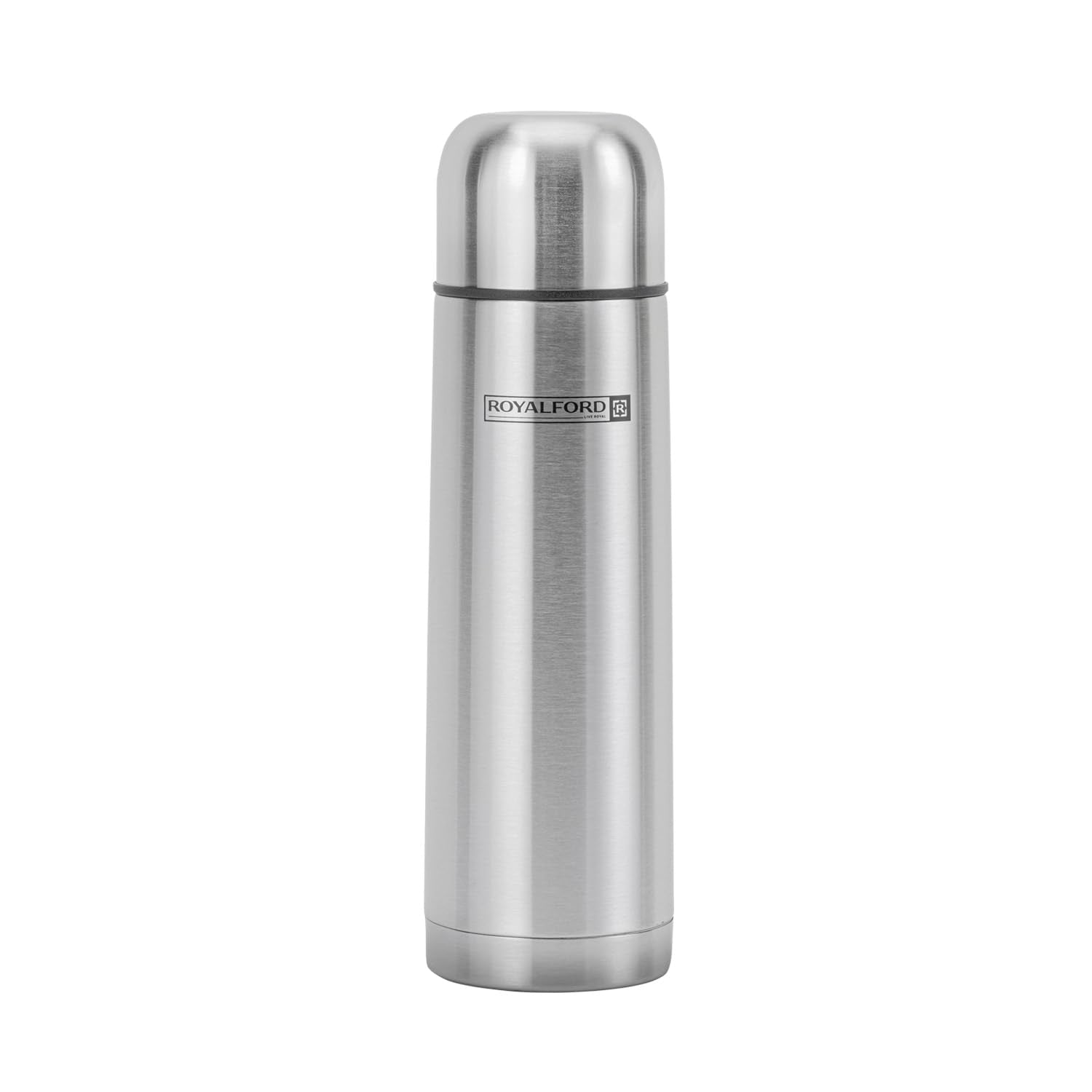 Royalford Stainless Steel Thermos Flask with Cup - 750ml (Hot & Cold)