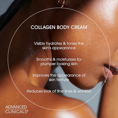Advanced Clinicals Collagen Moisturizing Lotion (16 oz)