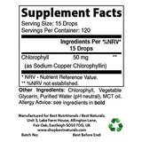 Best Naturals Liquid Chlorophyll Drops 50mg - Natural Detox & Energy - 2 Fl Oz