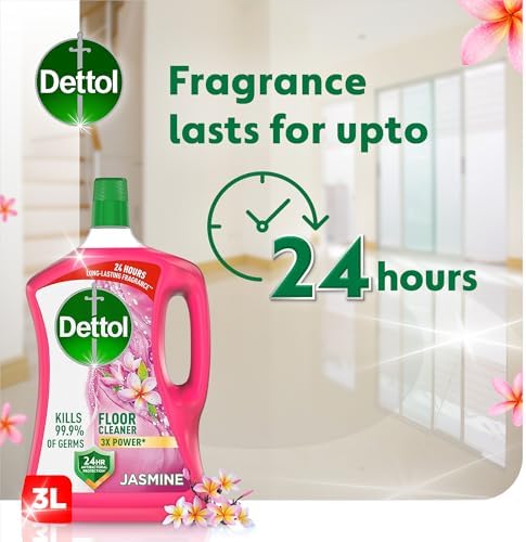 Dettol Power Floor Cleaner - Jasmine Scent (3L)
