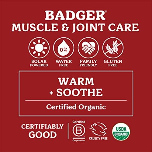 Badger Cayenne & Ginger Sore Muscle Rub - Powerful Pain Relief