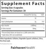 Fairhaven Health, Myo + D-Chiro Inositol, 120 Capsules