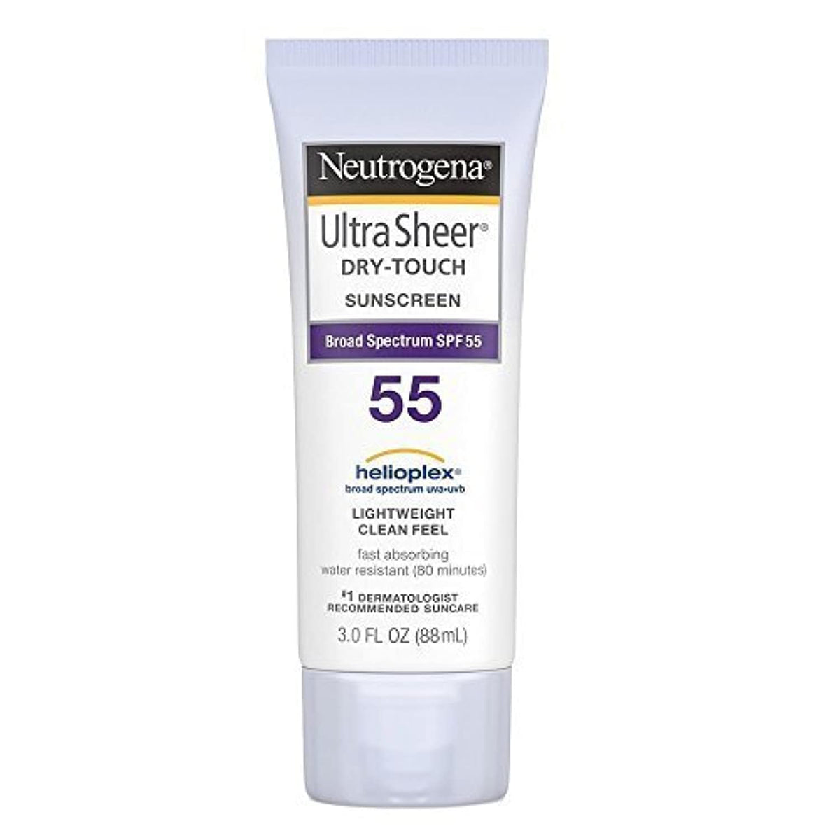 Neutrogena Ultra Sheer Dry-Touch Sunscreen SPF 55 - 3 Ounces (Pack of 2)