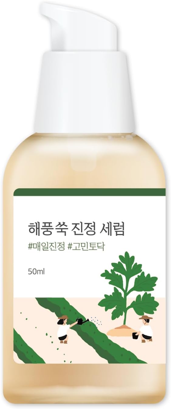 ROUND LAB Mugwort Calming Serum: Soothe & Refresh Sensitive Skin