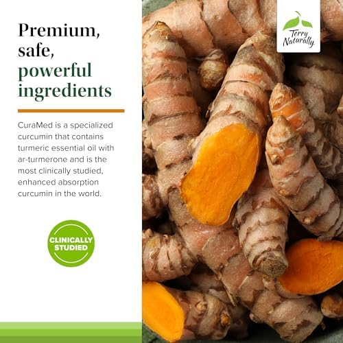 CuraMed Better Than Turmeric - Powerful Anti-Inflammatory Support (750mg, 120 Softgels)