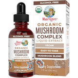 MaryRuth Organics USDA Mushroom Complex Drops - Immune & Cognitive Support | Vegan, Alcohol-Free | 1 oz (30 Servings)
