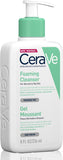 CeraVe Foaming Facial Cleanser | Normal to Oily Skin | Hyaluronic Acid | 236ml