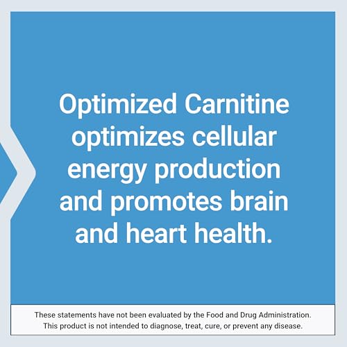 Optimized Carnitine Supplement - 60 Vegetarian Capsules