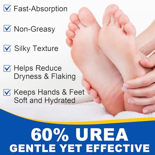 60% Urea Cream Stick with 2% Salicylic Acid - Maximum Strength Callus Remover 1.4oz