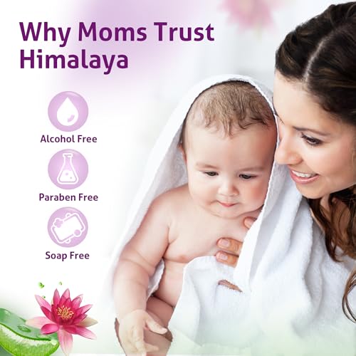 Himalaya Gentle Cleansing Baby Wipes - Alcohol & Paraben Free, 224 Wipes, Aloe Vera & Lotus