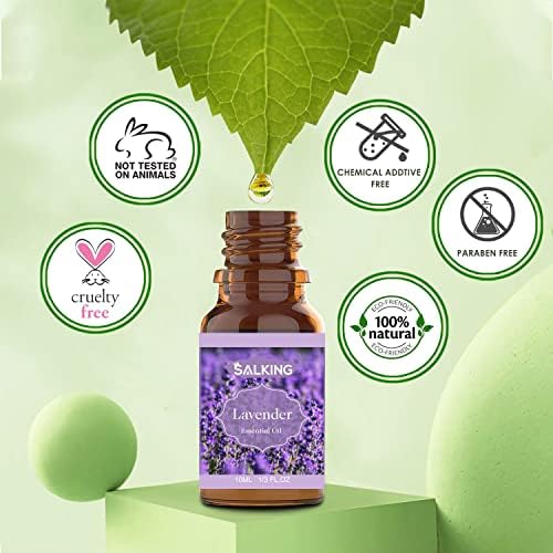 SALKING Essential Oil Set - 6 x 10ml Premium Aromatherapy Oils