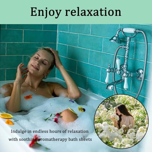 8 Pack Aromatherapy Shower Steamers & Shower Bombs Gift Set with Natural Essential Oils for Relaxation