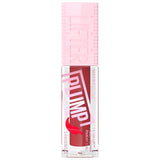Maybelline New York Lifter Plump Lip Gloss - Heated Formula with Hyaluronic Acid & Chilli Pepper, Vegan, Shade 006 Hot Chili