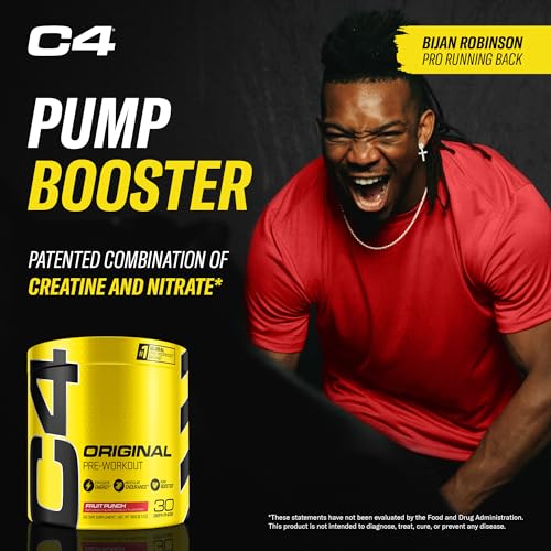 Cellucor C4 Original Explosive Pre-Workout Fruit Punch - 6.88oz (195g) - 30 Servings