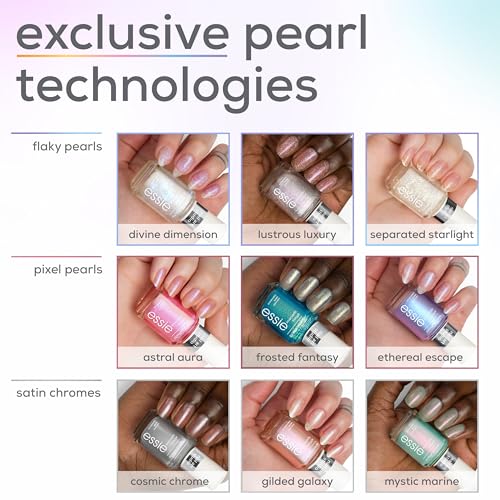 essie Ethereal Escape Shimmer Nail Polish - Vegan Purple
