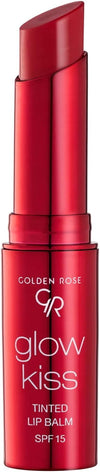 Golden Rose Glow Kiss Tinted Lip Balm SPF15 Strawberry Hydrating Color
