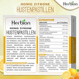 Herbion Naturals Honey Lemon Cough Lozenges - Natural Soothing Relief, 18 Count