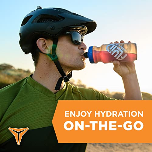 Fluid Tactical - Zero Sugar, Keto Electrolyte Powder - Hydration Packets - Made in USA (Lemon Lime, 25 Count)