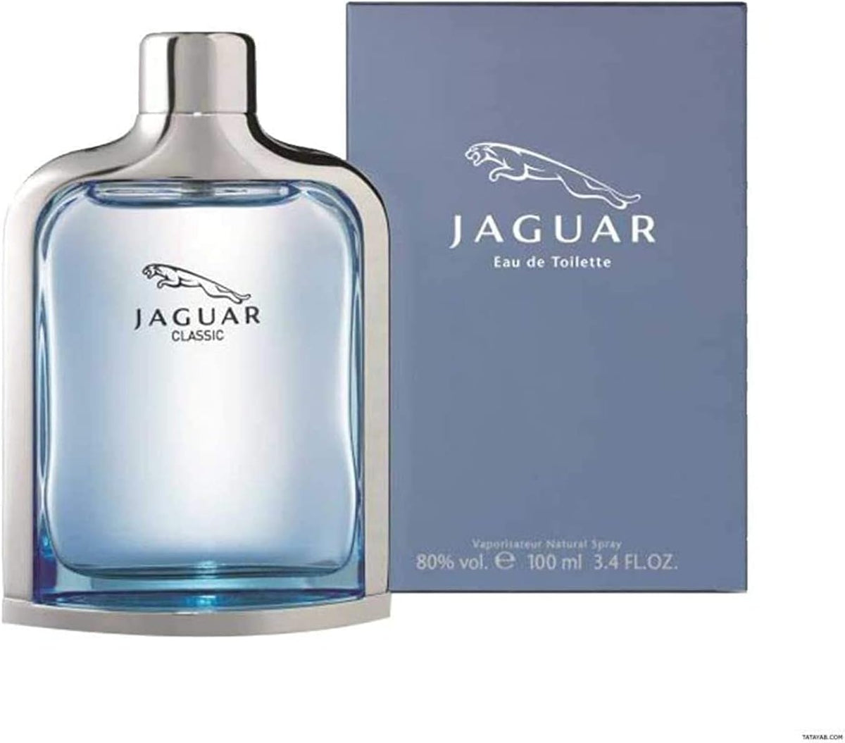 Jaguar Classic Blue Eau de Toilette for Men - 3.4 oz