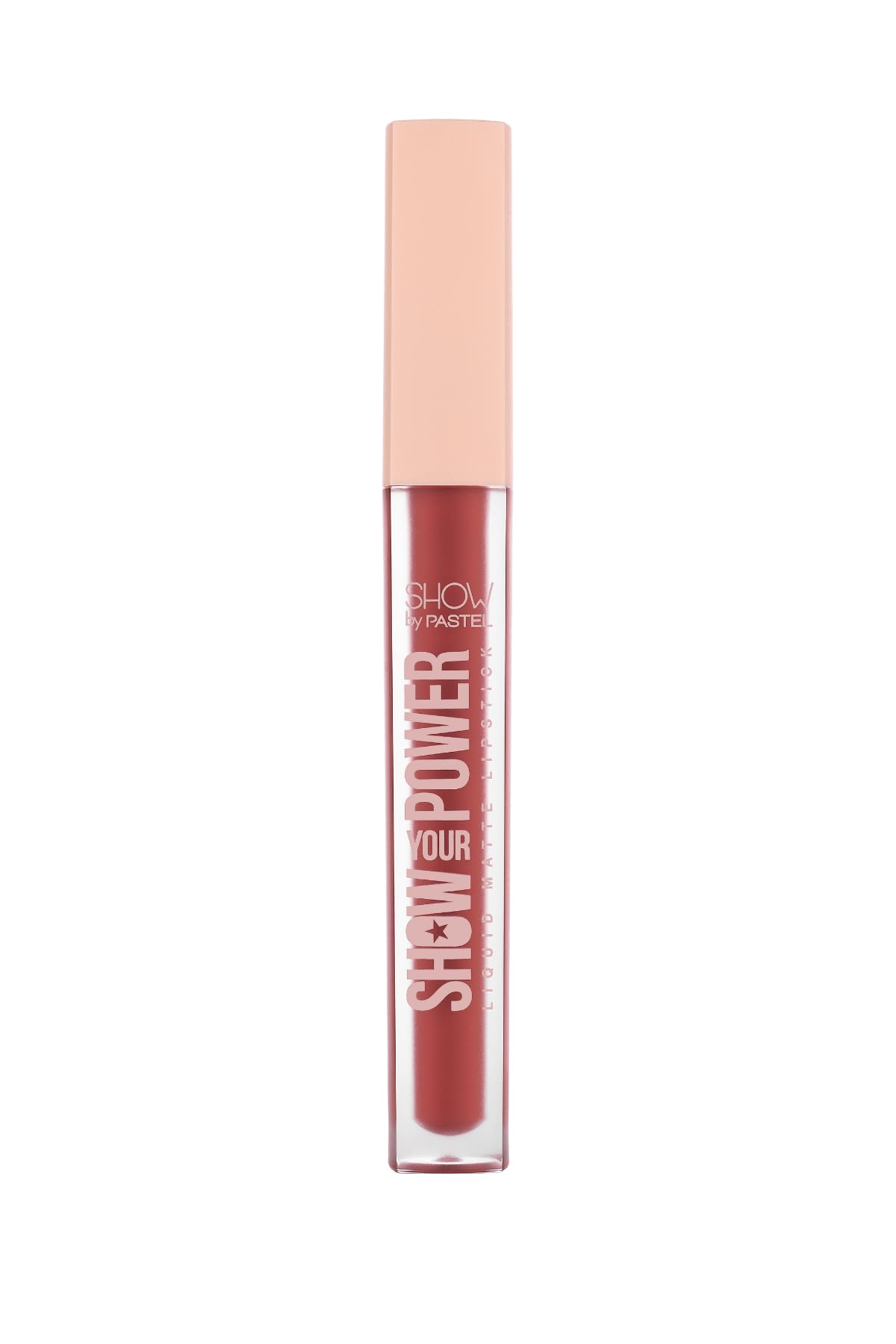 Pastel Show Your Power Liquid Matte Lipstick - Transfer Proof, Weightless, Matte Finish, Non-Drying, Long-Lasting (SASSY SISTA 604) - Halal & Vegan