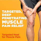 ThermaCare Portable Heating Pad - Multi-Purpose Muscle Therapy Heat Wraps, 8 Count for Targeted Pain Relief