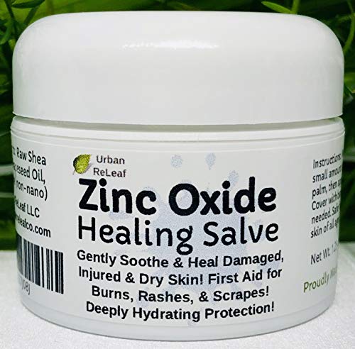 Urban ReLeaf 100% Natural Zinc Oxide Salve for First Aid & Skin Protection