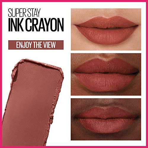 Maybelline Super Stay Ink Crayon Lipstick - Enjoy The View, Red Brown