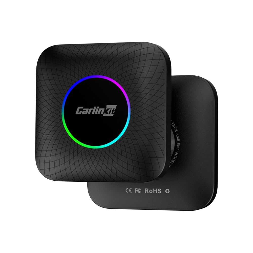 Carlinkit LED Android 13 Wireless CarPlay & Android Auto AI Box Dongle - 8GB+128GB