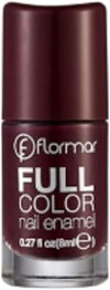 Flormar FC40 Royal Maroon Nail Polish - Rich Color & Long-Lasting Shine