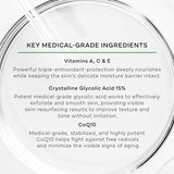 Replenix Glycolic Acid 15% Resurfacing Body Lotion - Medical Grade Exfoliating Cream