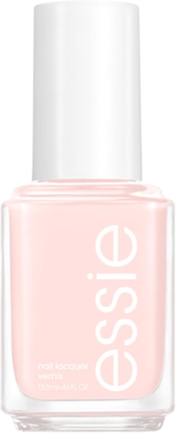 essie Ballet Slippers Iconic Sheer Pale Pink Nail Polish, Vegan 8-Free