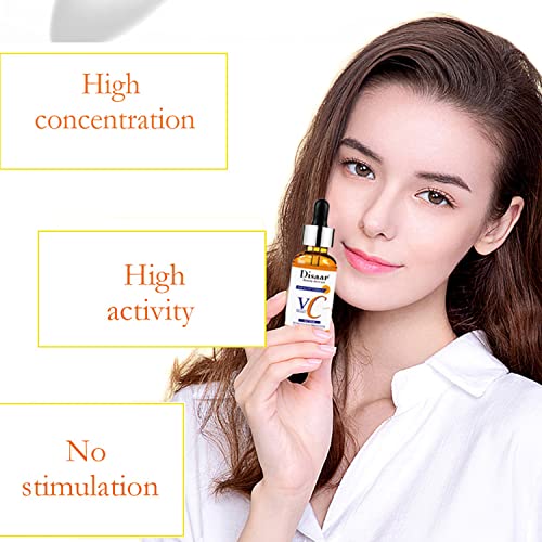 DISAAR BEAUTY Orange Vitamin C Facial Serum with Hyaluronic Acid - Moisturizing Skin Repair & Hydration Booster
