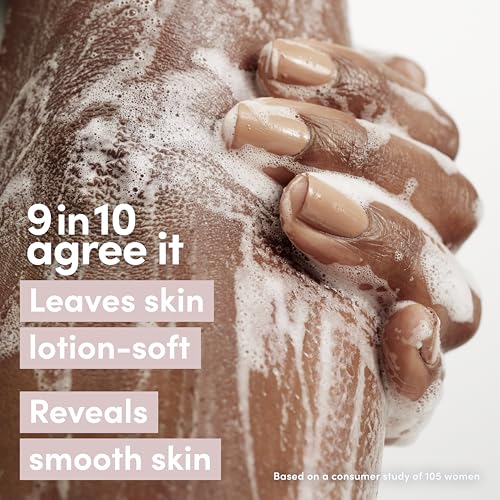 Dove Exfoliating Body Wash Melanin Even Tone - Promotes Even Skin Tone with 5% Pro-Ceramide Serum & BHA - 18.5 oz