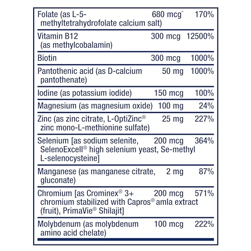 Life Extension One-Per-Day Multivitamin 60 Tablets - Immune, Heart & Brain Health