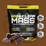 NXT Nutrition TNT Nuclear Mass - Chocolate - 5.4kg - High Protein - High Carbohydrates - Mass Gainer