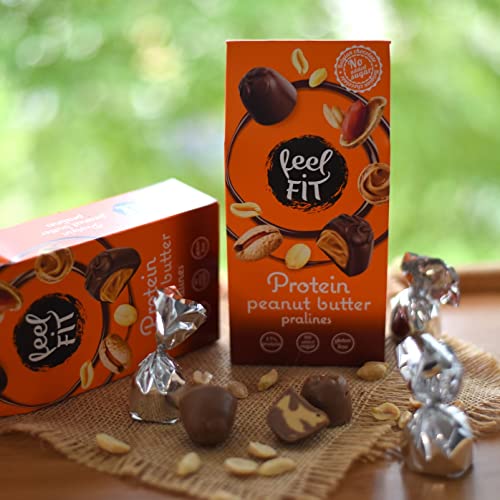 Feel Fit High Protein Peanut Butter Pralines (66g)