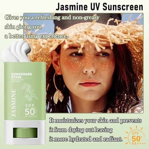 Matte Stick Sunscreen SPF 50+ Face & Body, Lightweight Non-Greasy Sunblock for All Skin