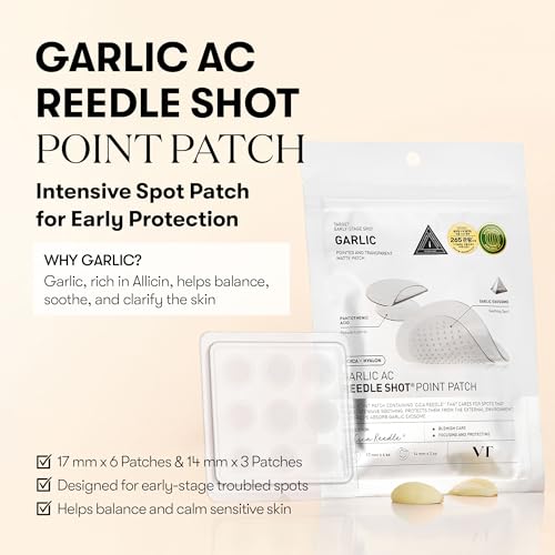 VT Cosmetics Garlic AC Reedle Shot Point Patch - Targeted Blemish Care