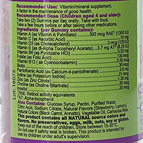 Herbaland Kid's Purever Canada Multi Vitamins - Fun Gummy Daily Essentials