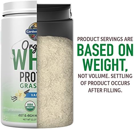 Garden of Life Organic Whey Protein: Vanilla - Grass-Fed & Delicious