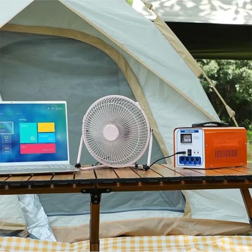 Solar Camping Power System - 12V 4 Bulbs with Mobile Charger