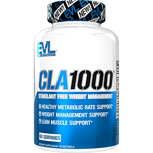 EVLution Nutrition CLA 1000 - Weight Management Support (90 Servings)