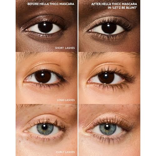 Fenty Beauty Hella Thicc Volumizing Mascara - 02 Let's Be Blunt (Brown) - 10 mL / 0.33 fl oz