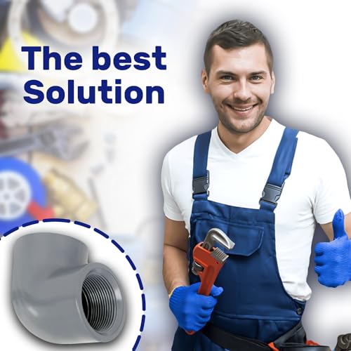 90° Elbow PVC U with Internal Thread Ø 32mm - 10 Year Warranty by MONTERAL