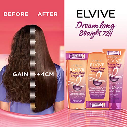 L’Oréal Paris Elvive Dream Long Straight Shampoo 400 ml for Smooth Hair