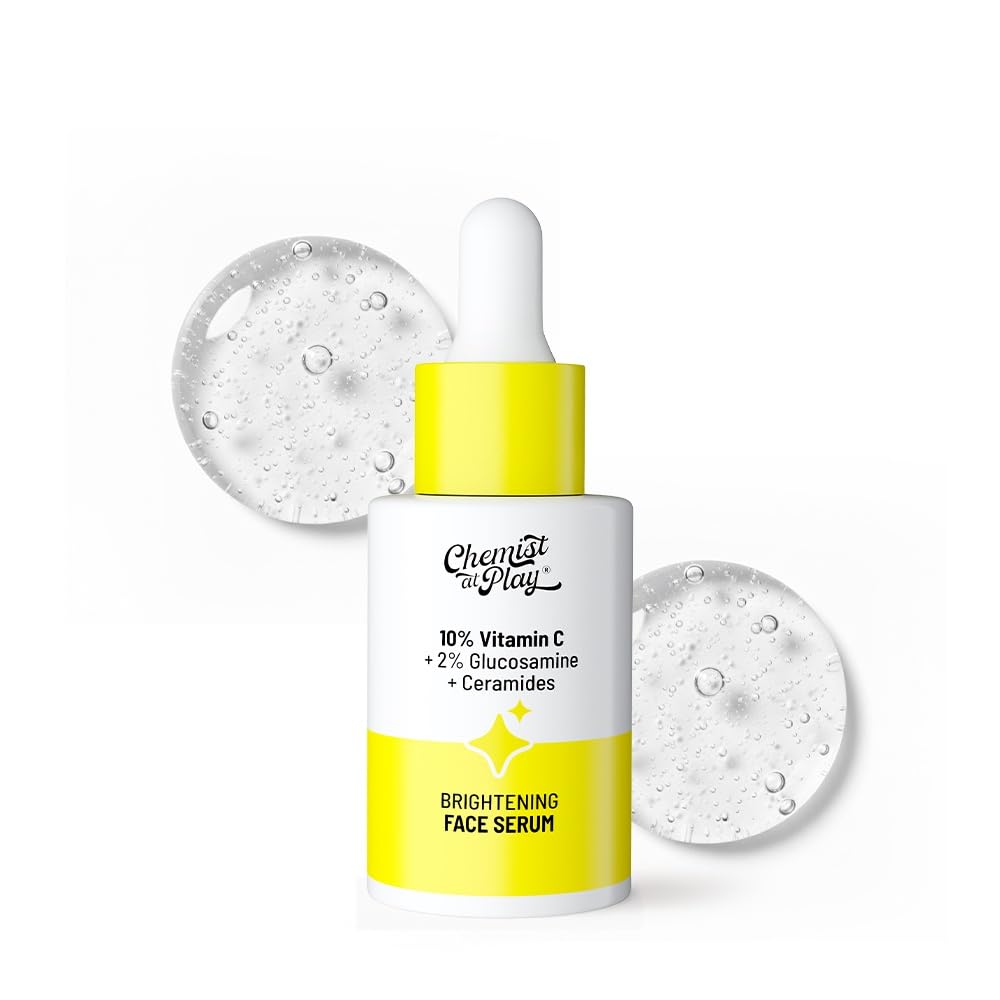 Chemist At Play 10% Vitamin C Face Serum - Brightening & Glow Boosting Serum